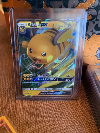Raichu GX - SM213 - Promo. Mint, View more