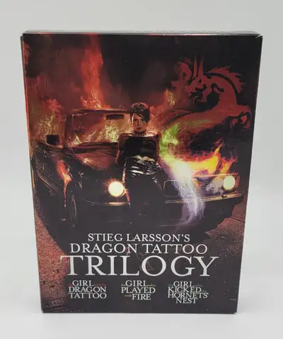 Stieg Larsson's Dragon Tattoo Trilogy DVD 4-Disc Collection, View more