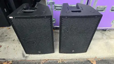 pair of Yorkville Parasource PS12P powered speakers. , View more