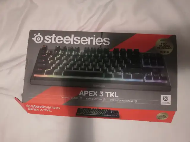 Clavier  Apex 3 TKL comme neuf in Mice, Keyboards & Webcams in City of Montréal - Image 2