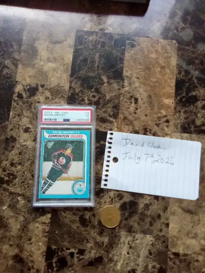 Wayne Gretzky Opeechee Rookie Card PSA 5 for sale for $3400, View more