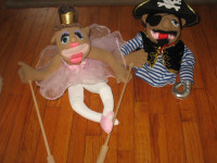 Tina the Prima Ballerina ans Pirate Puppet by Melissa and Doug