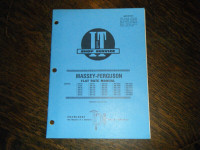 Massey Ferguson Flat Rate IT Shop Service  Manual MF - 40