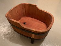 Wine Barrel Funnel - Solid Wood - Antique