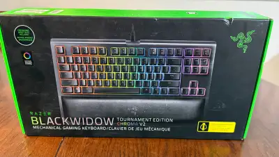 Razer BlackWidow gaming keyboard, View more