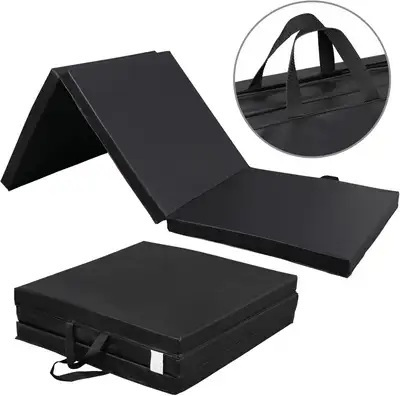 2" Thick Foldable Exercise Workout Mat Yoga, Pilates, Stretching, View more