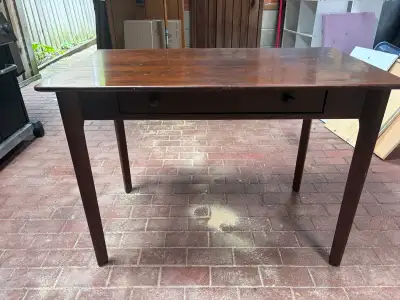 Small desk - 100% real wood, View more