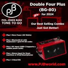 Phil Jones Bass - Double Four Plus - BG-80, View more