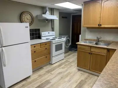 August 15th 1 Bedroom Bachelor Basement Suite, FURNISHED located downtown CHETWYND. Spacious, bright...