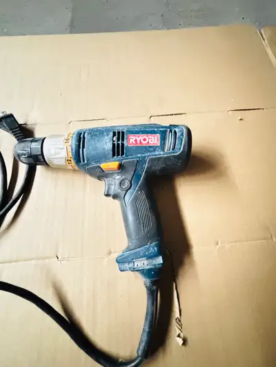 RYOBI power drill, View more
