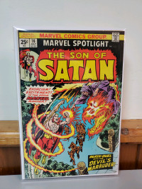 Marvel Spotlight 16 Son Of Satan high grade comic check pictures