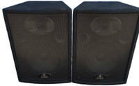 Behringer S1220 12" 2-way passive pa speakers (pole mountable)