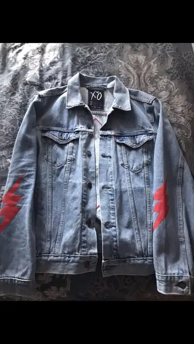 The Weeknd Starboy Levi’s Jeans Denim Trucker Jacket Vest, View more