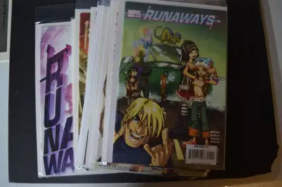 Marvel comics ol 3 Runaways 1-14, View more