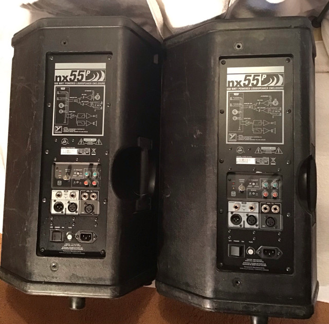 2 YORKVILLE NX55P POWERED Loudspeaker 12 inch Woofer-55 Watts in Speakers in St. Catharines - Image 4
