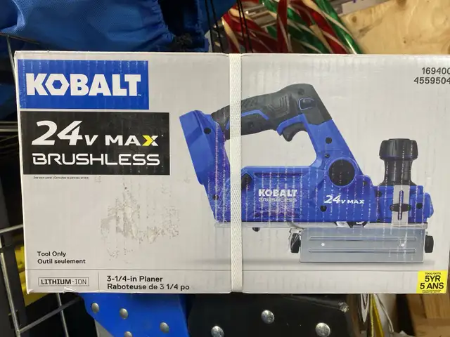 Kobalt 24V Max Brushless Planer64840238027138120