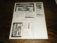 Rupp Sport Snowmobile 340 Dealer Poster Order Sheet 1976