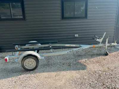 2013 Ez loader 1250 galvanized jetski trailer. Made in the USA. Holds full size jetski or small tin...