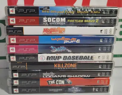 PSP Games Lot of 10, View more