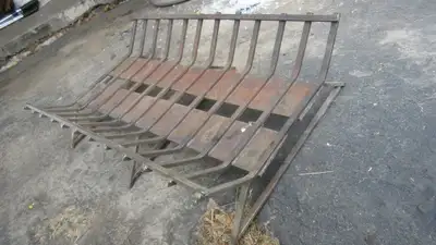 Designer fireplace grate, View more