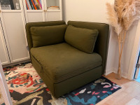 1-Seat Arm Chair Sofa Bed - Like New 