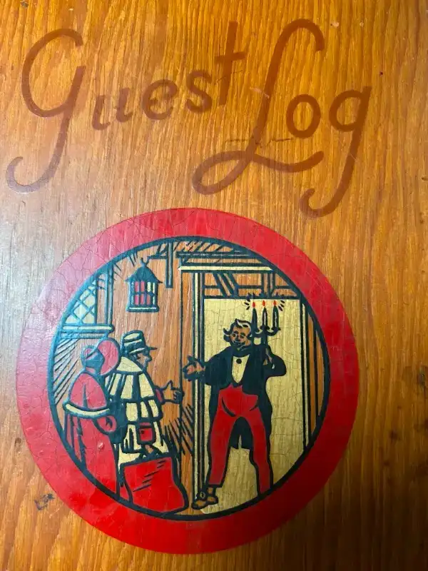 Antiques Collection Wood Guest Log Frame in Arts & Collectibles in Vancouver - Image 7