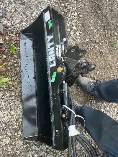 New, I have one of each item. No Tax 3 1/2" between ears & 1" pins - Hydraulic Thumb $500 - Quick At...