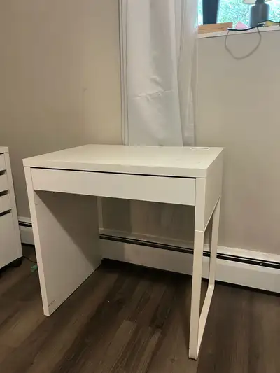 White IKEA Desk, View more