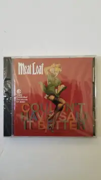 NEW Meat Loaf Couldn't Have Said It Better 2003 CD