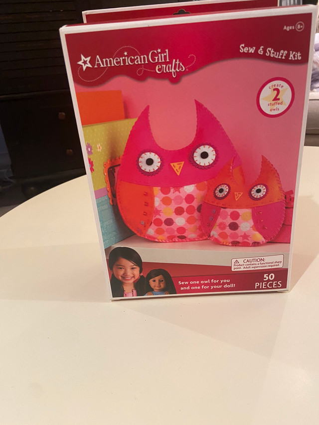 American Girl Crafts Owl kit in Toys & Games in Calgary