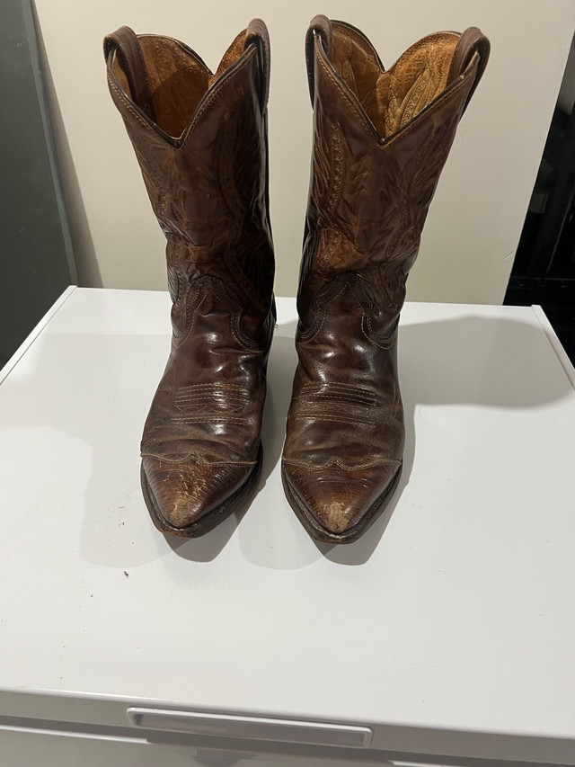 Cowboy boots size 9 1/2 in Men's Shoes in Peterborough