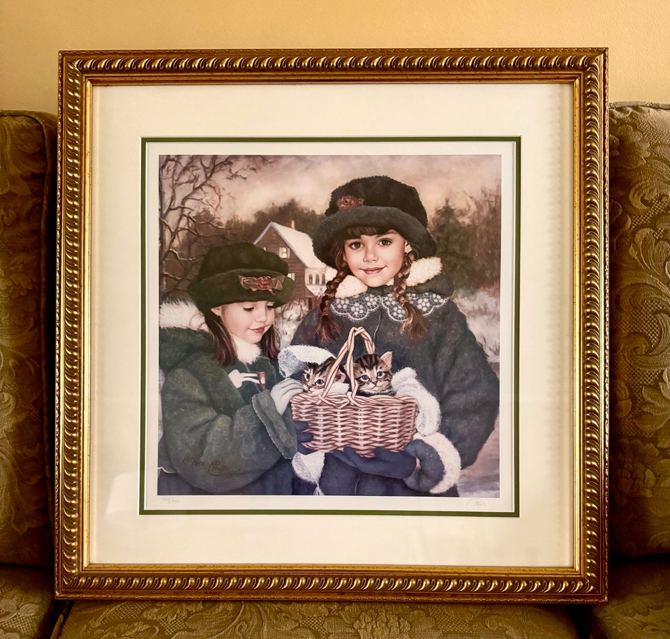 “NEW FRIENDS” (AKA SISTERS) SIGNED AND NUMBERED LITHOGRAPH | Arts ...