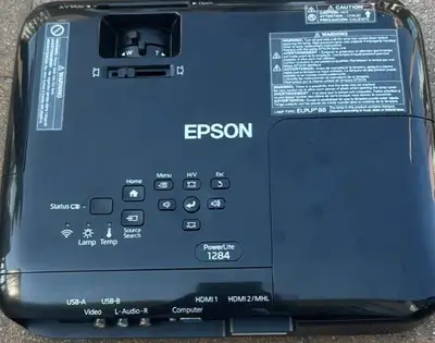 Epson Powerlite 1284 WUXGA Projector Excellent Condition Full HD, View more