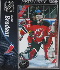 MARTIN BRODEUR .... TOP DOG puzzle .... with POSTER included