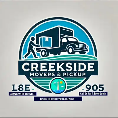 CREEKSIDE Movers - Your Local Moving/Pickup/Inventory Experts PRICING: $82/hr - 1 Cargo Van 10ft ( 2...