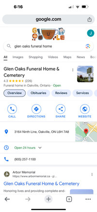 Glen Oaks Memorial Gardens Burial Space Available