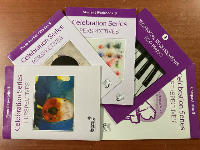 RCM Piano Music Books/CDs - Celebration Series dans Manuels  à Ville de Montréal