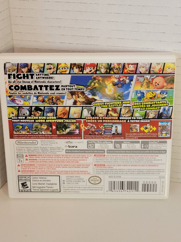 Super Smash Brothers For The 3DS in Nintendo DS in Petawawa - Image 3