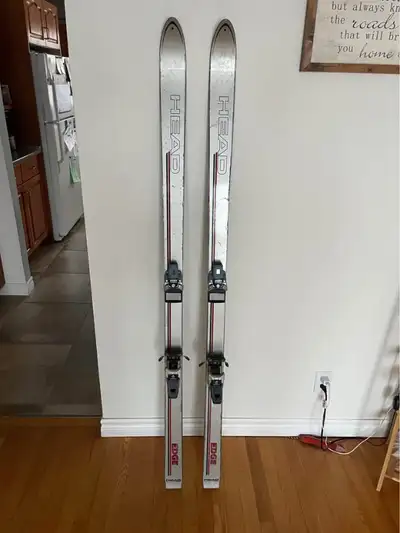 Tyrolia 280 vintage bindings and head skis, View more