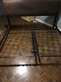 King size metal bed rails