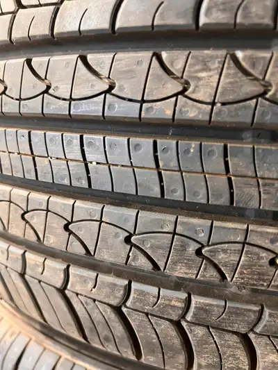 Set of four like new 205/55/17 Nexen Npriz AH8 all season tires. You can still see the dimples on th...