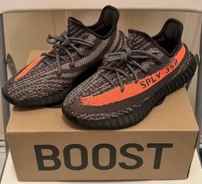 Adidas Yeezy Boost 350 V2 Carbon Beluga - Size 8 US M - With rec, View more