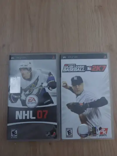 Major League Baseball 2K7 $5 NHL 07 $14