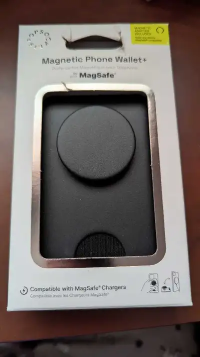 Brand new in box Popsocket Magnetic Phone Wallet+ Magsafe. Holds up to 3 cards. Made for iPhone 12 o...
