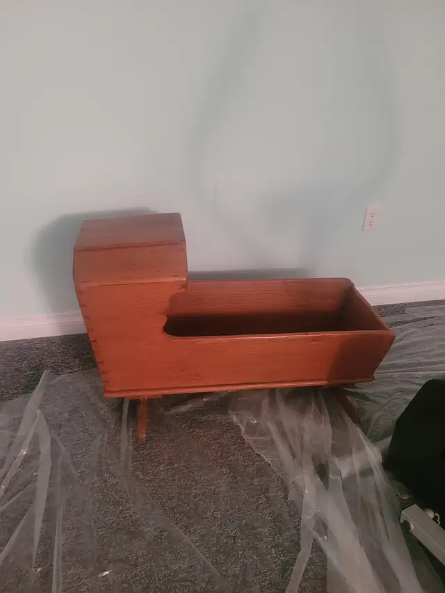 Antique Baby /Doll Rocking Cradle in Other in Owen Sound - Image 2