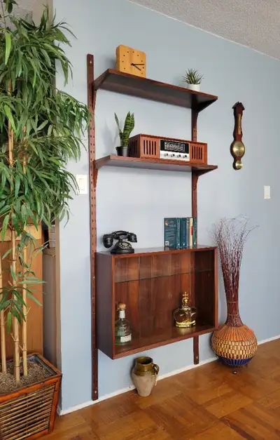 Mid Century Danish Rosewood Poul Hundevad Modular Wall Unit, View more