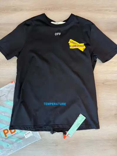 Off-white men’s t-shirt size Large , View more