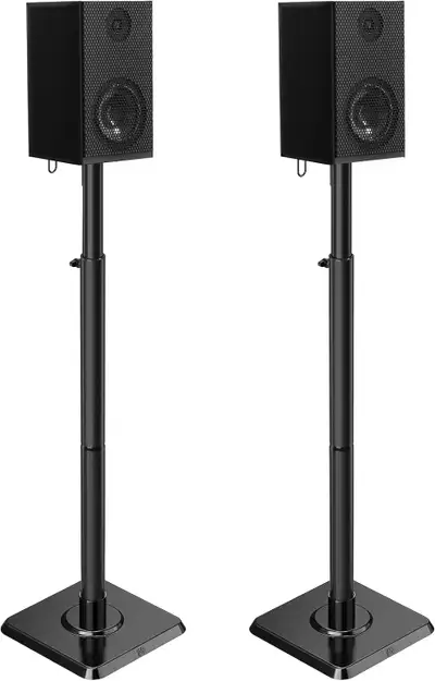 Mounting Dream Universal Speaker Stands for Surround Sound Speakers These universal adjustable speak...