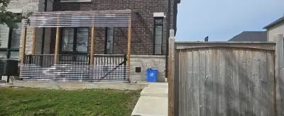 **BEAUTIFUL 2 BEDROOM + DEN LEGAL + 1 Washroom BASEMENT APARTMENT – WHITBY** **Rossland Rd & Des New...
