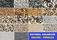 Assorted pebbles for aqaurium